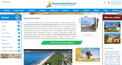 Desktop Screenshot of karwienskieblota.pl